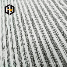 Stripe soft elastic jersey yarn dyed stretch fabric